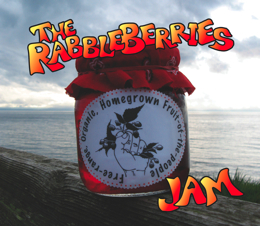 The RabbleBerries 'Jam' CD cover.